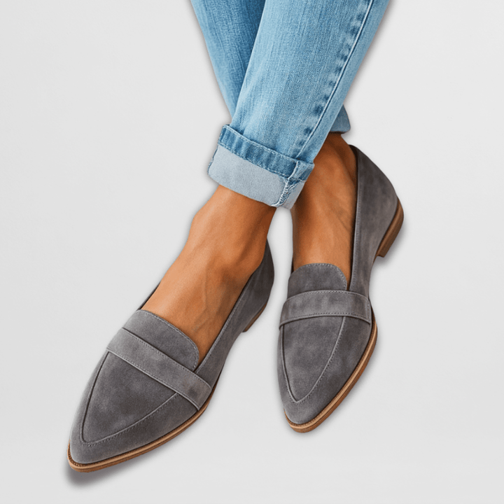 Lenora | Suede Loafers