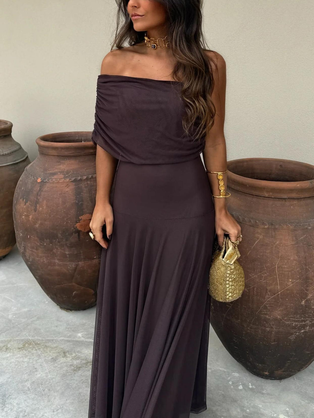 Léonie | Off Shoulder Dress
