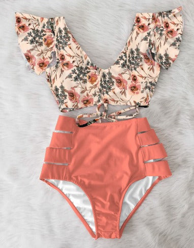 Liora | Ensemble de bikini floral