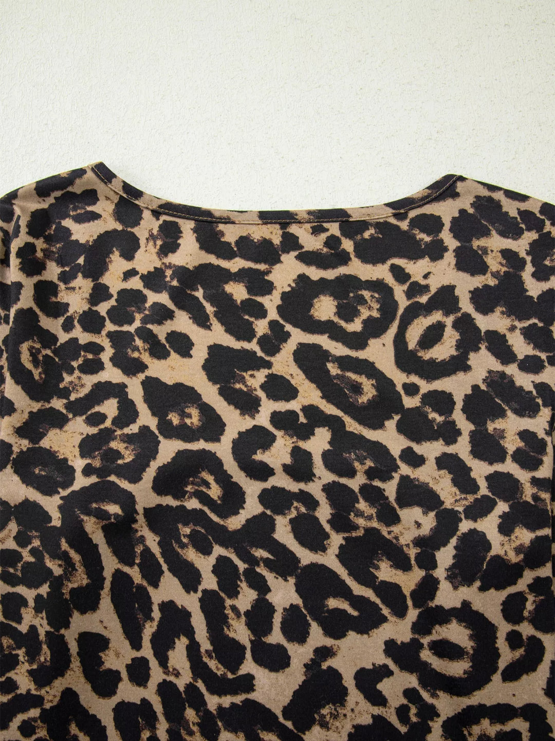 Noelle | Leopard Square Neck Top