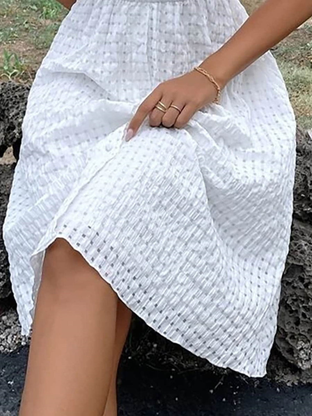 Lyra | Surplice Midi Dress