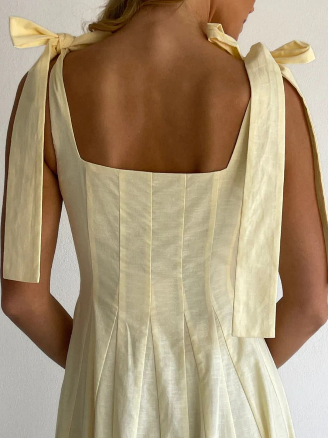 Charlotte | Gradient Tie Shoulder Maxi Dress