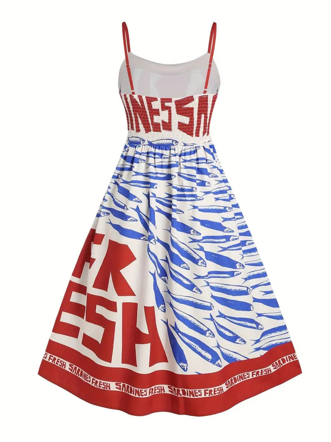 Maréa | Coastal Print Midi Dress
