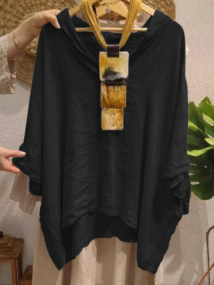 Liora | Soft V-Neck Top