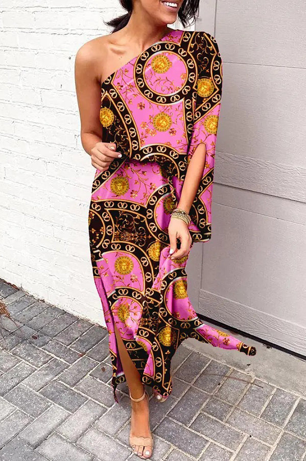 Zarela | One-Shoulder Maxi Dress
