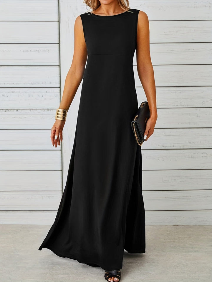 Aveline | Sleeveless Flow Maxi Dress