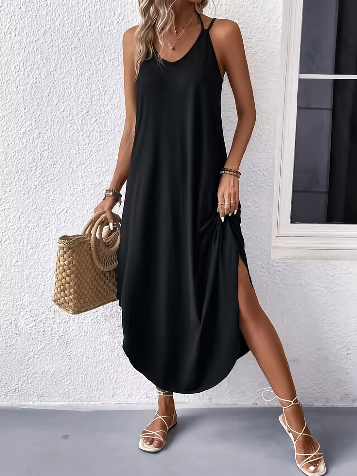 Aria | Robe Midi Sans Bretelles