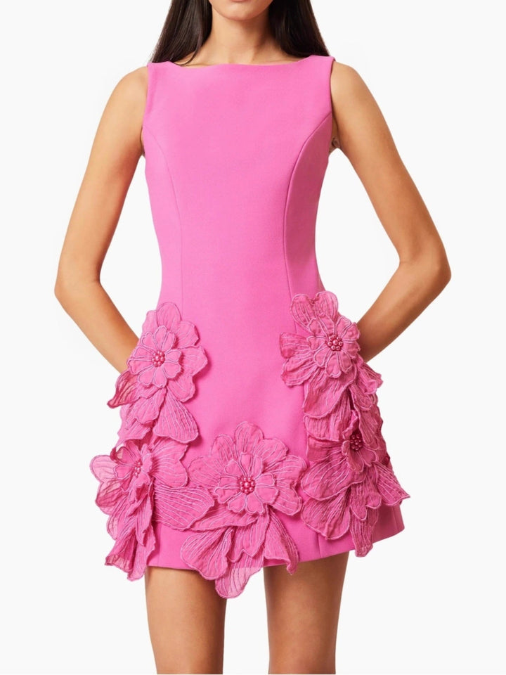 Floréa | Appliqué Detail Mini Dress