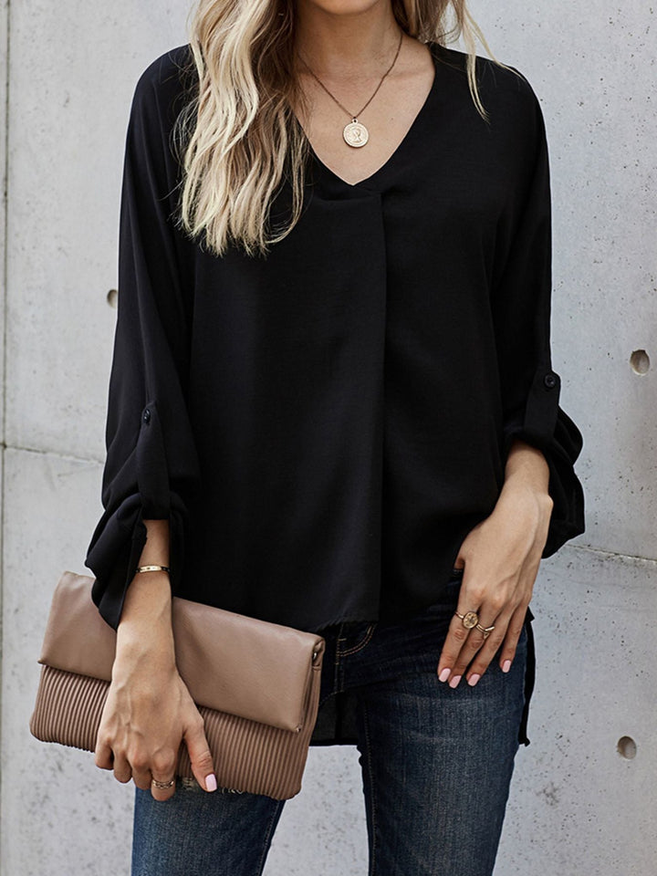 Elire | V-Neck Blouse