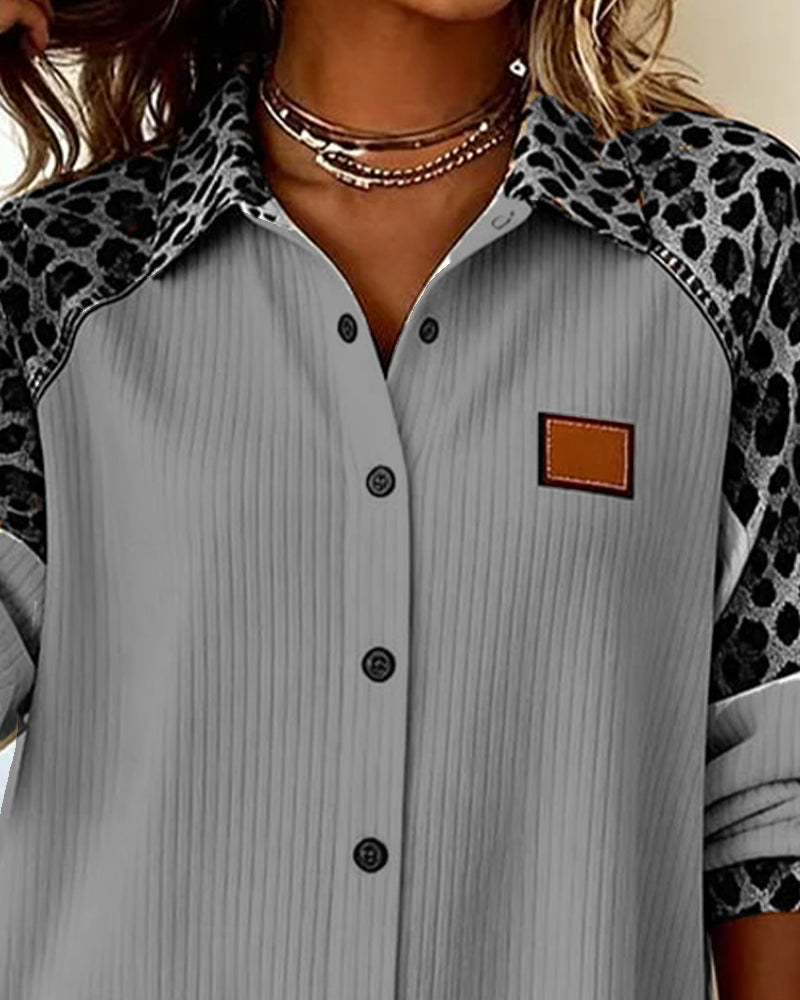Jillian | Leopard Print Shirt