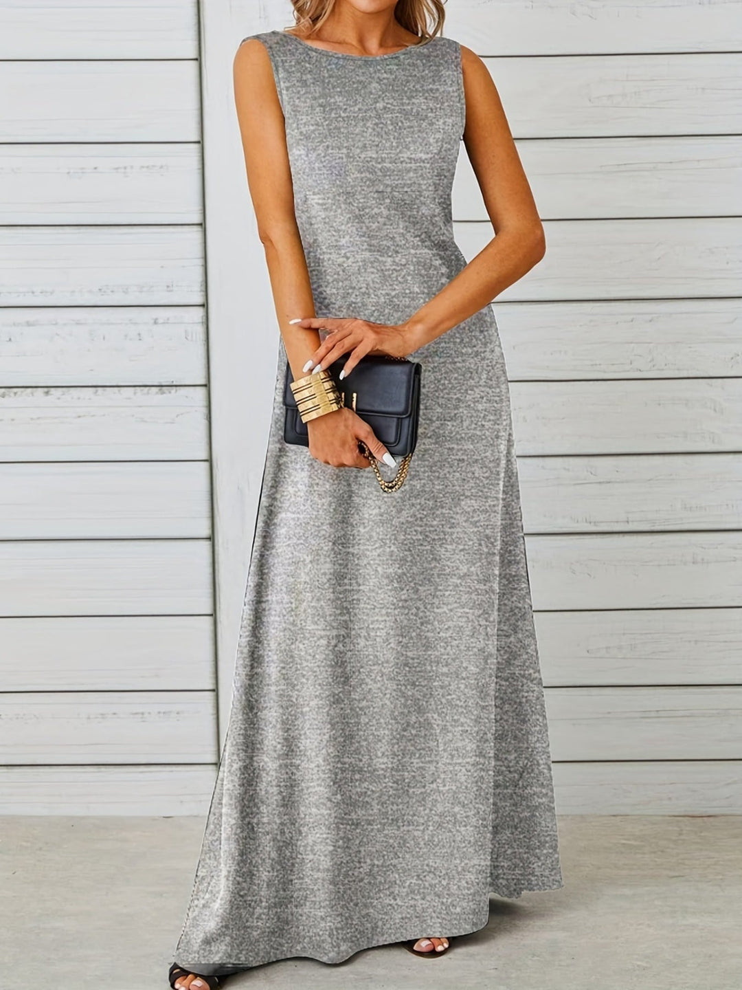Aveline | Sleeveless Flow Maxi Dress