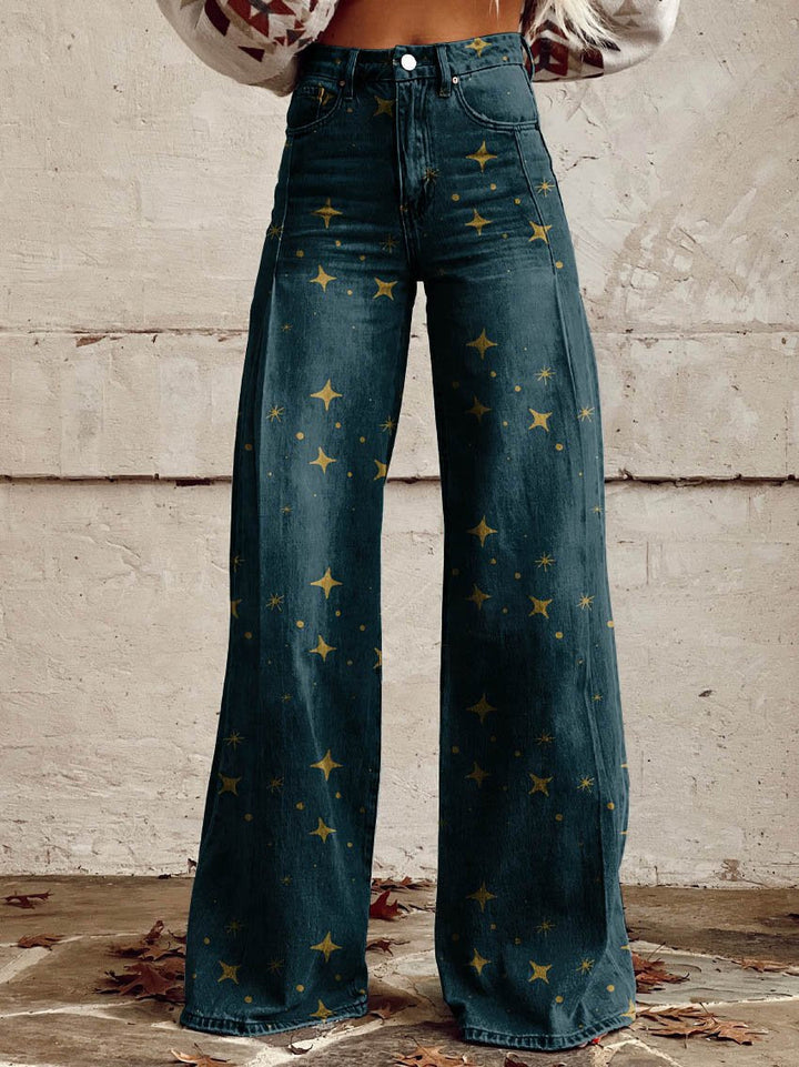 Sina | Boho Wide-Leg Trousers