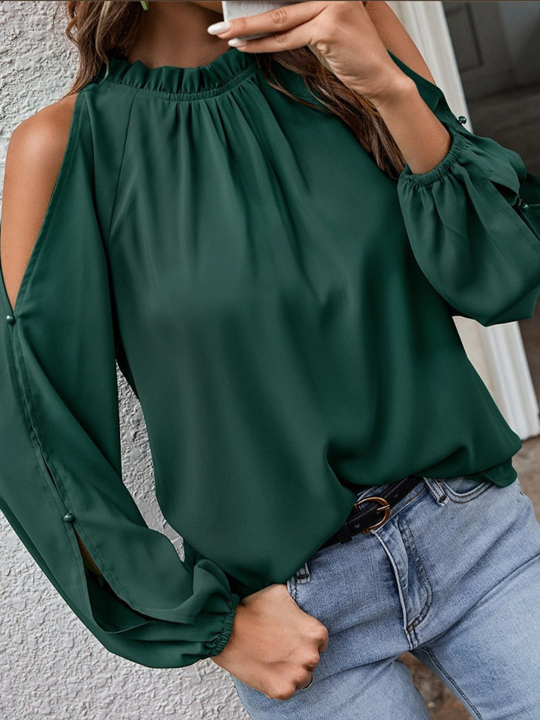 Marielle | Cold-Shoulder Blouse