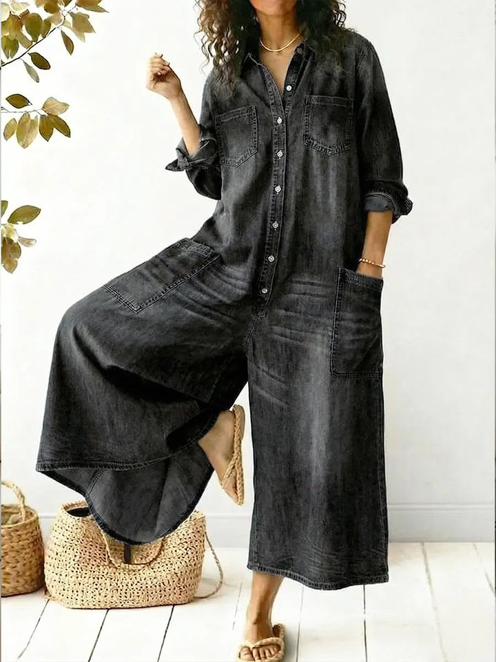 Elvanna | Denim Jumpsuit