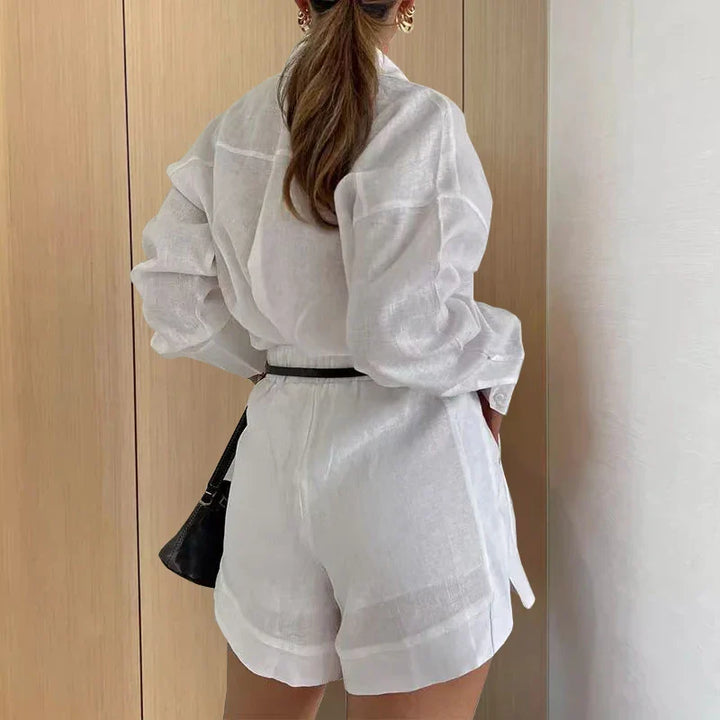 Flore | Shirt & Shorts Set
