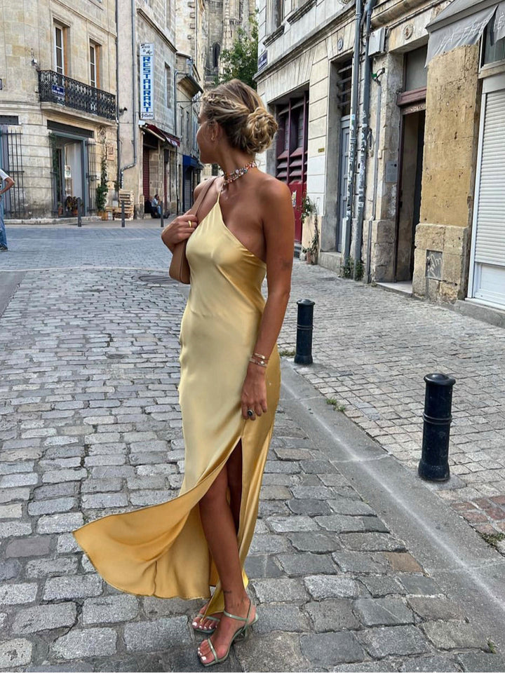 Soline | Satin Slip Dress