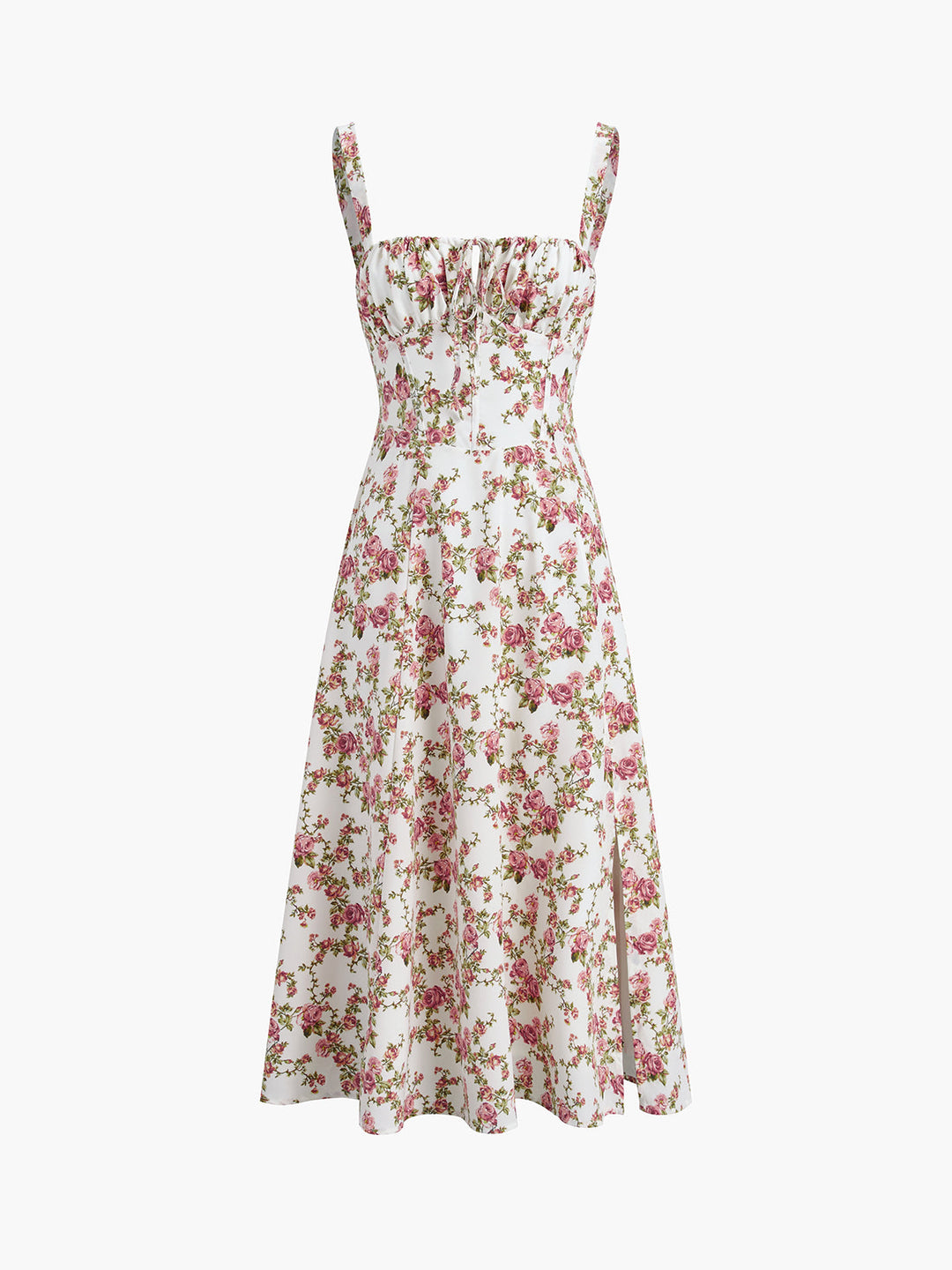 Rosela | Floral Split Dress