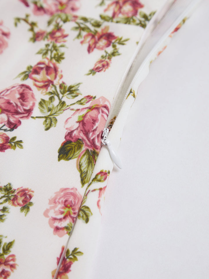 Rosela | Floral Split Dress