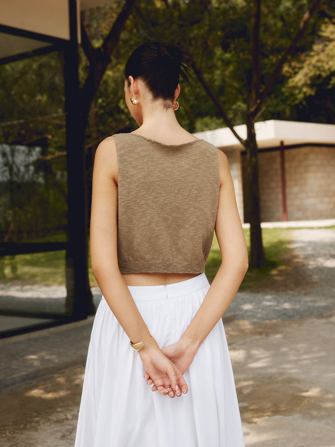 Tarelle | Cropped Knit Top