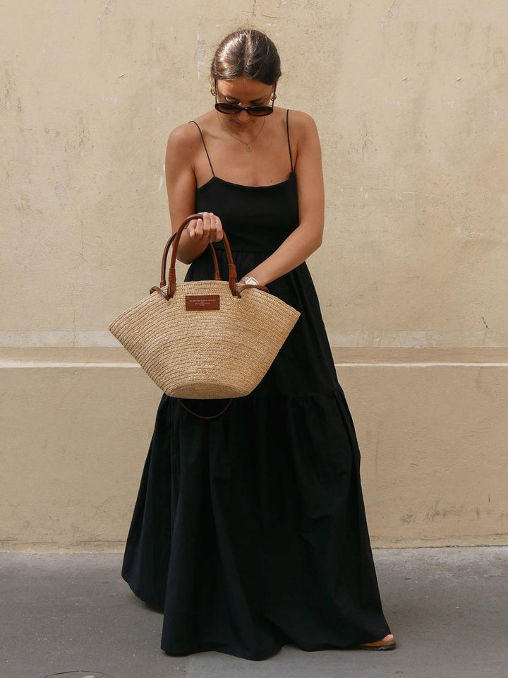 Mirela | Low Cut Maxi Dress