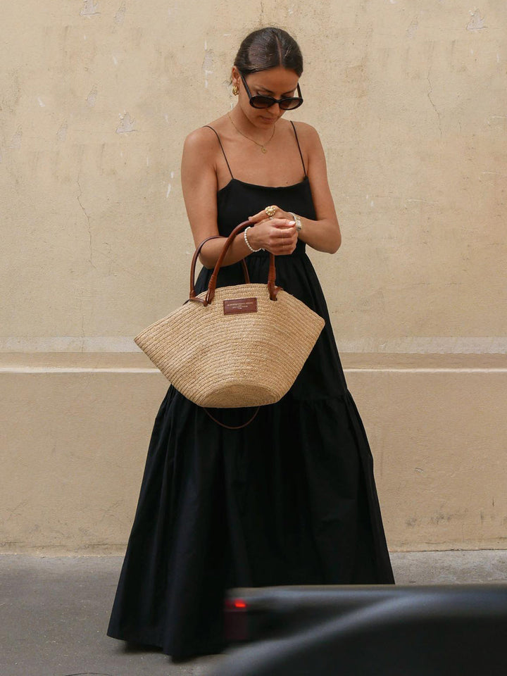 Mirela | Low Cut Maxi Dress