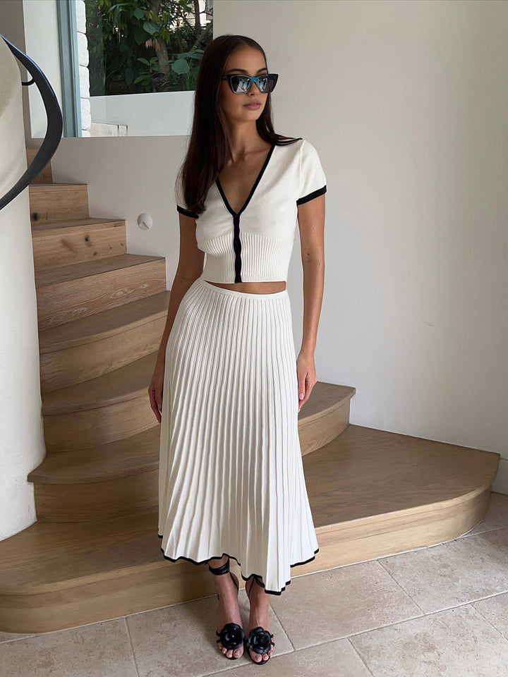 Elvora | Knit Midi Dress