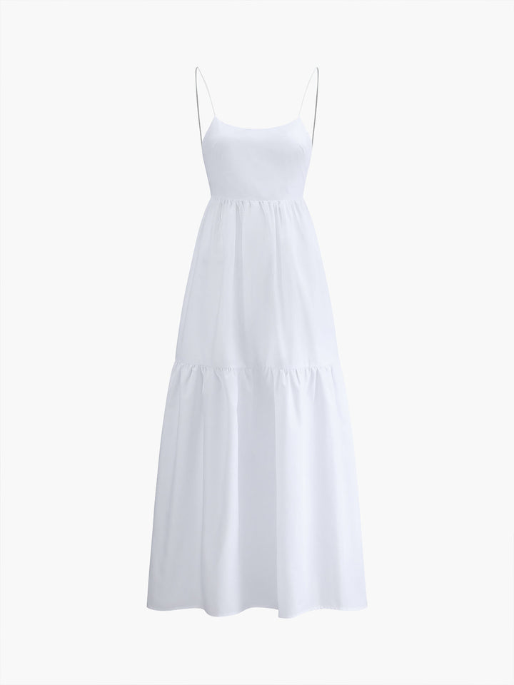 Mirela | Low Cut Maxi Dress