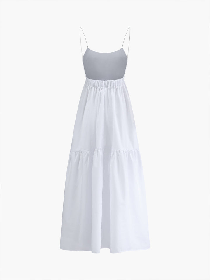 Mirela | Low Cut Maxi Dress