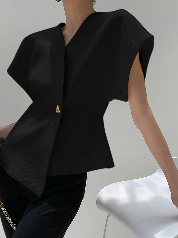 Virelle | Structured Wrap Top