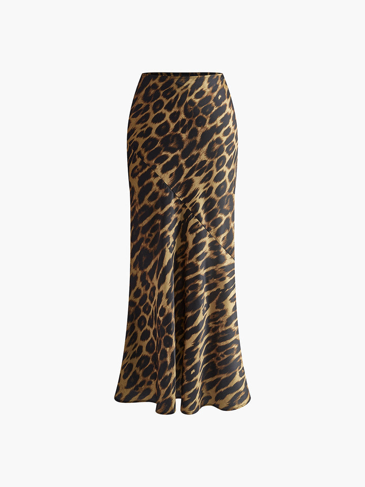 Zerina | Leopard Maxi Skirt