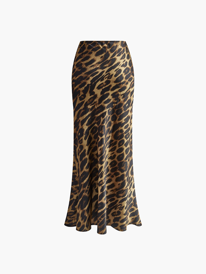 Zerina | Leopard Maxi Skirt