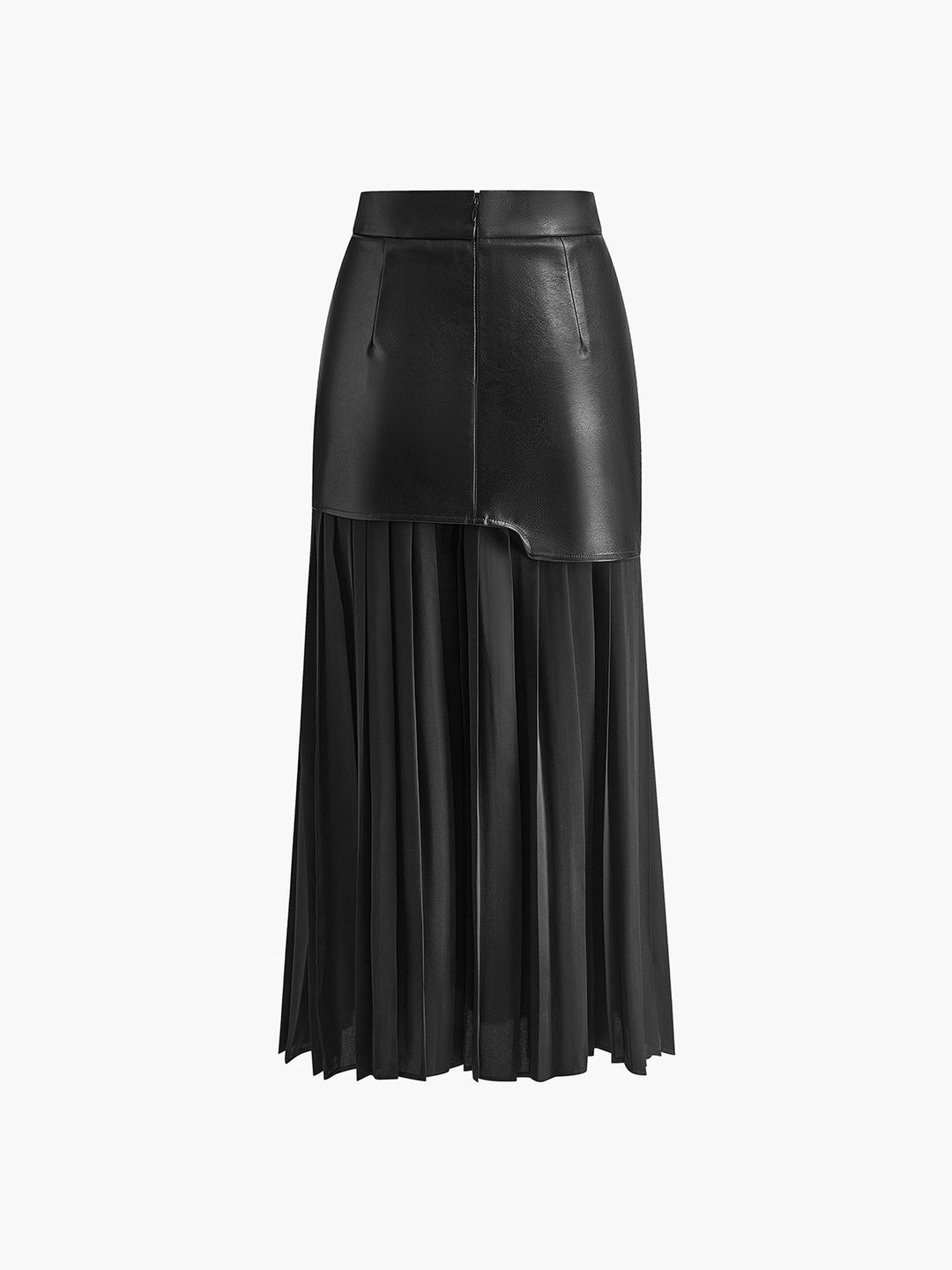 Valene | Pleated Contrast Skirt