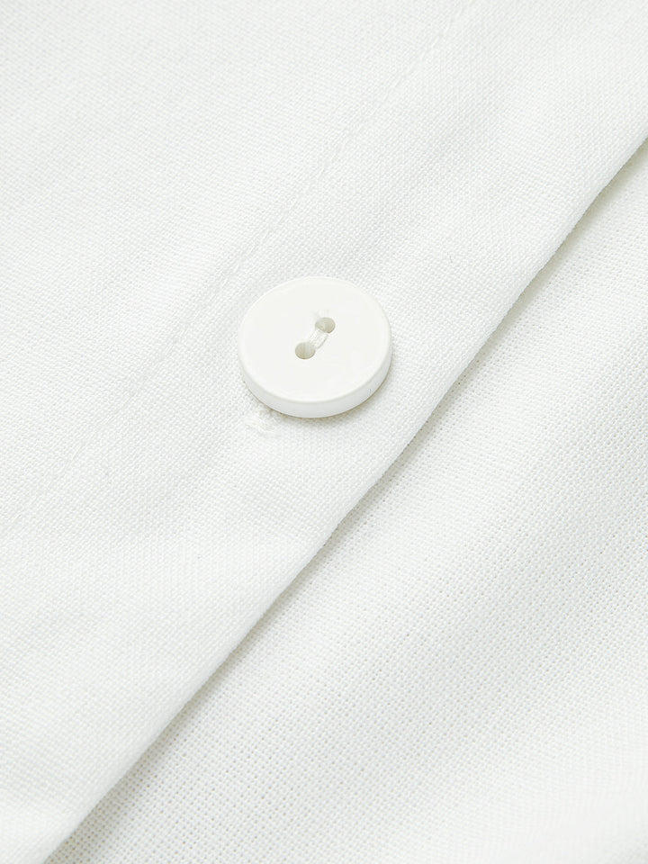 Noéline | Linen-Cotton Tailored Top