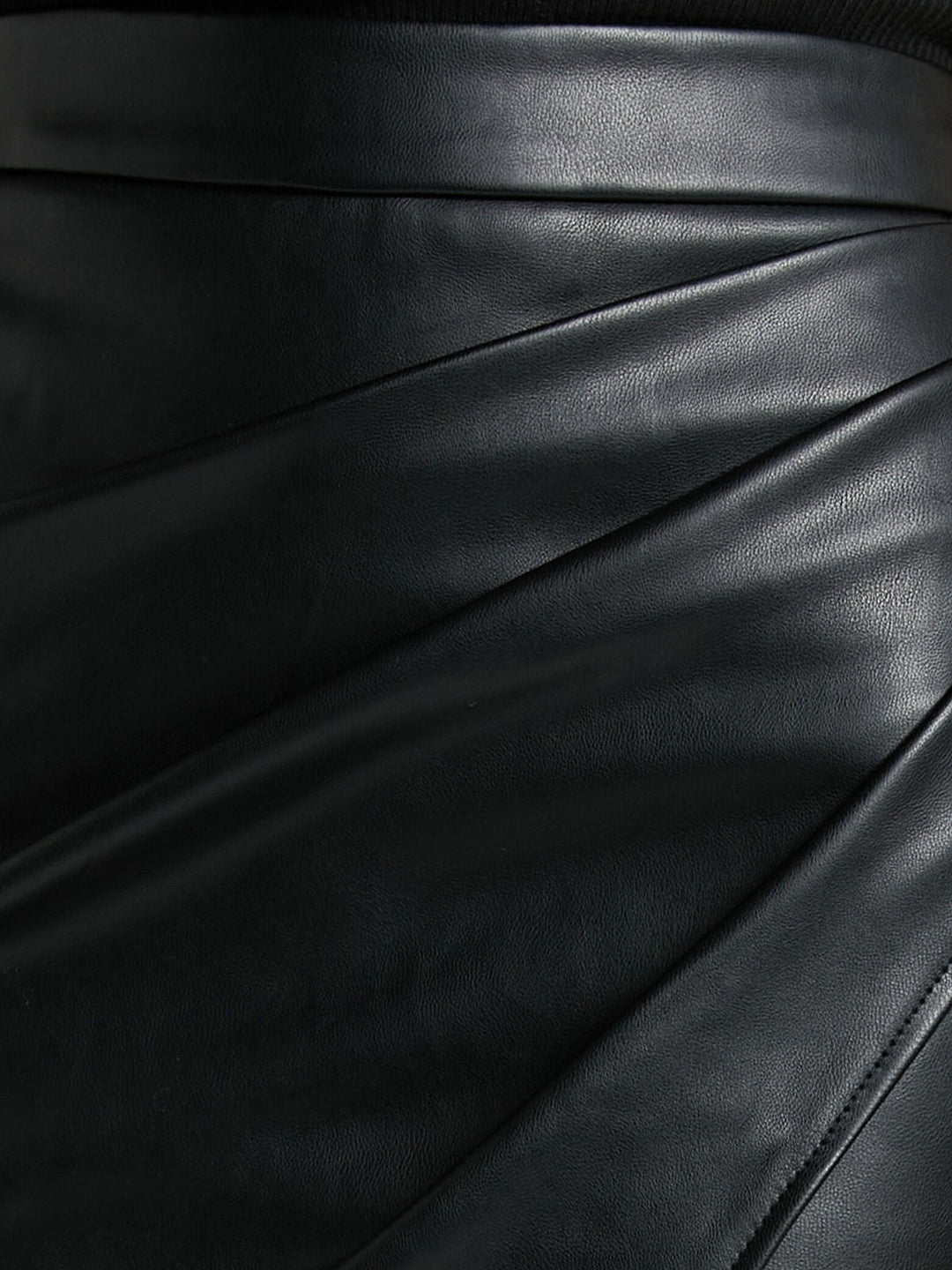 Valerie | Leather Wrap Skirt
