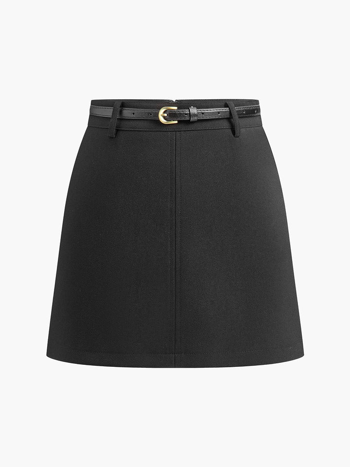 Lory | Minimal Mini Skirt