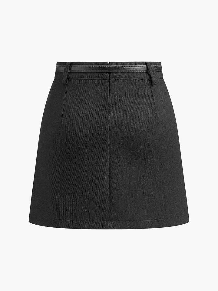 Lory | Minimal Mini Skirt