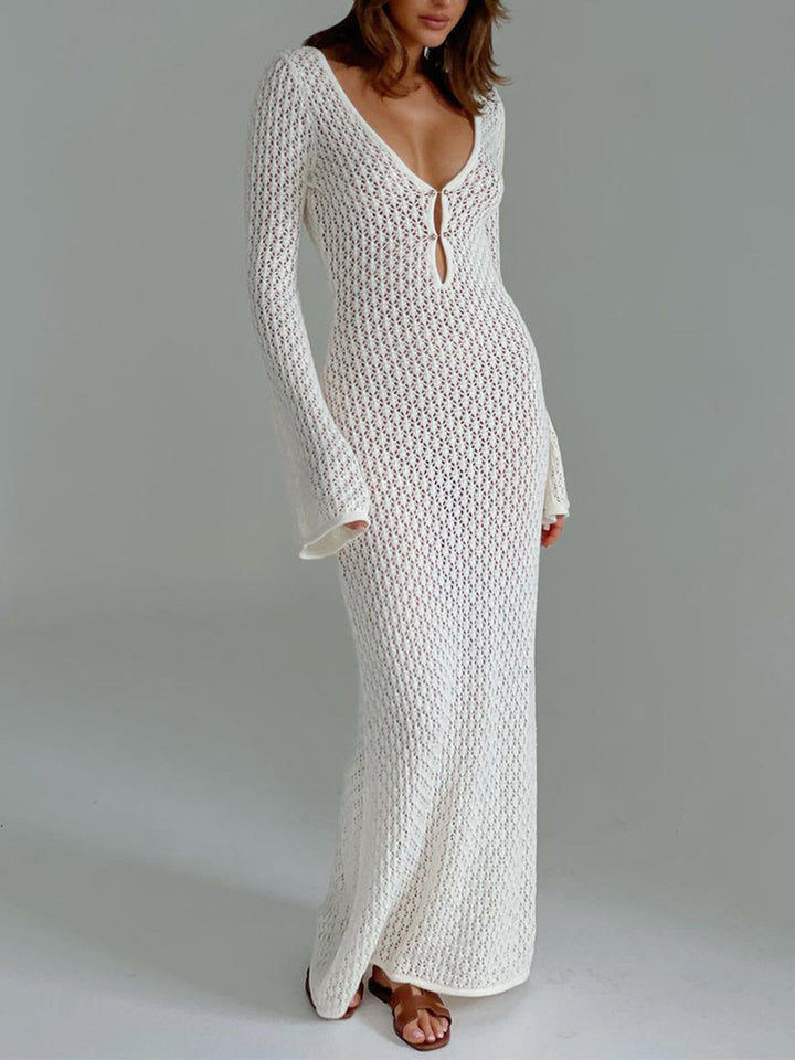 Solenne | Knit Maxi Dress