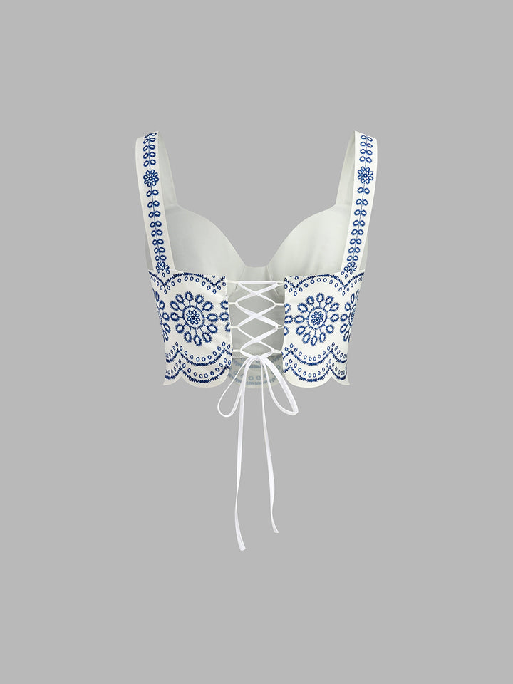 Elmira | Embroidered Set