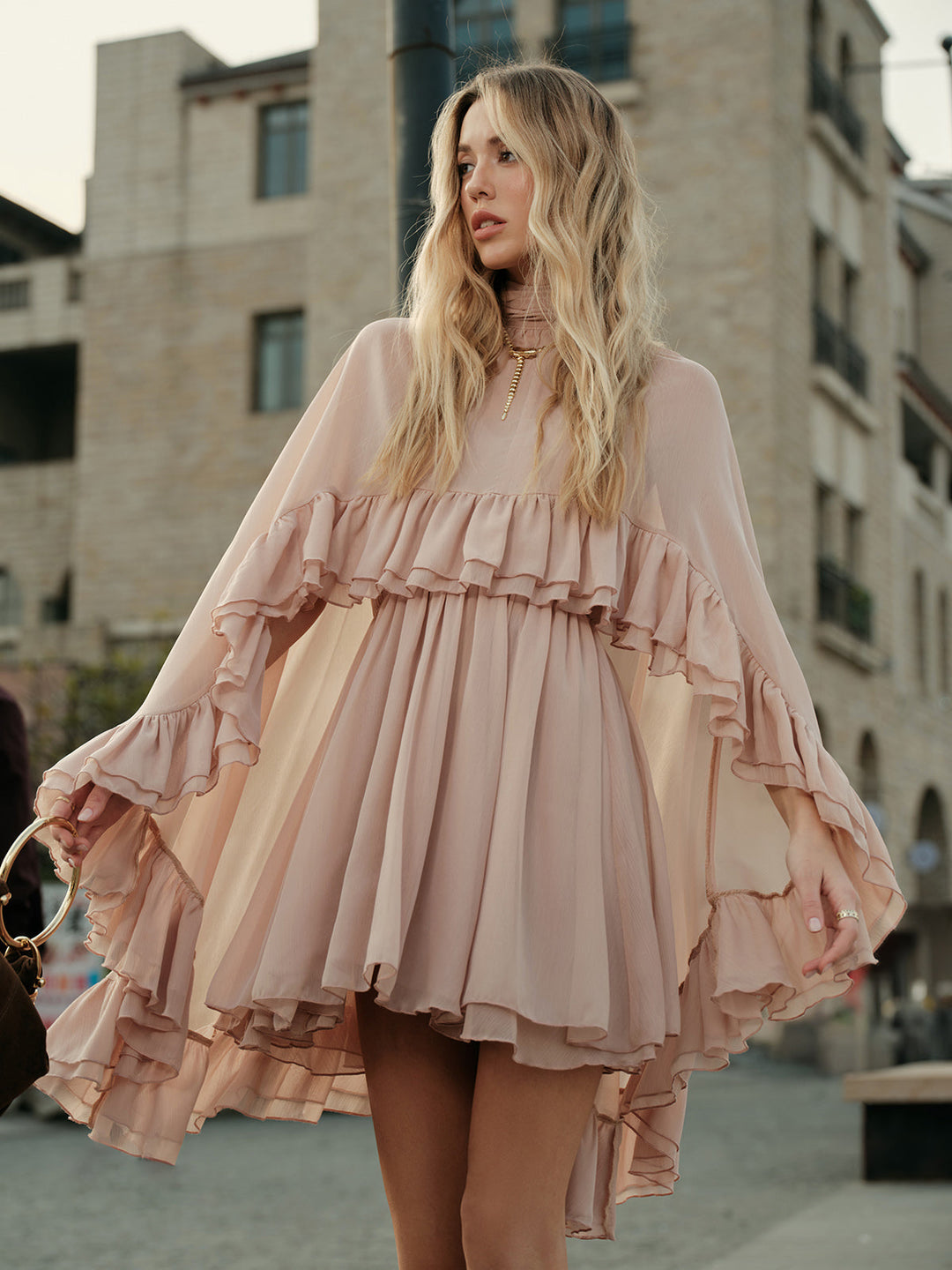Alira | Flowing Ruffle Dress
