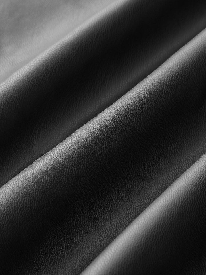 Marise | Faux Leather Midi Skirt