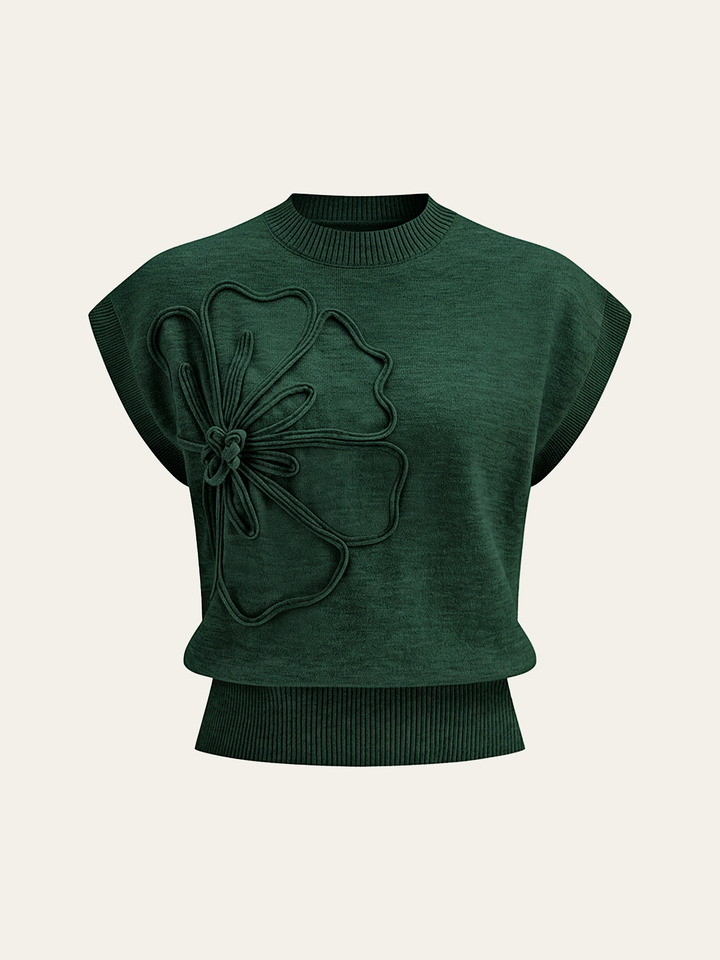 Rovelle | Floral Knit Top