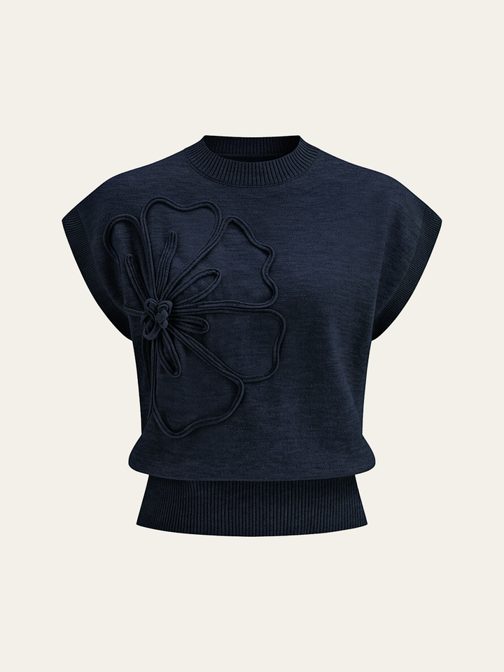 Rovelle | Floral Knit Top