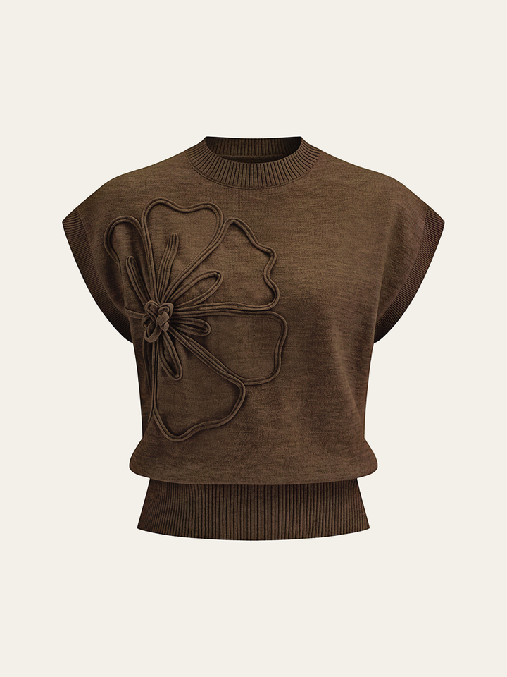 Rovelle | Floral Knit Top