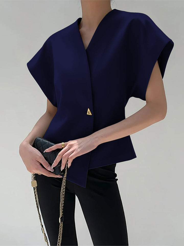 Virelle | Structured Wrap Top