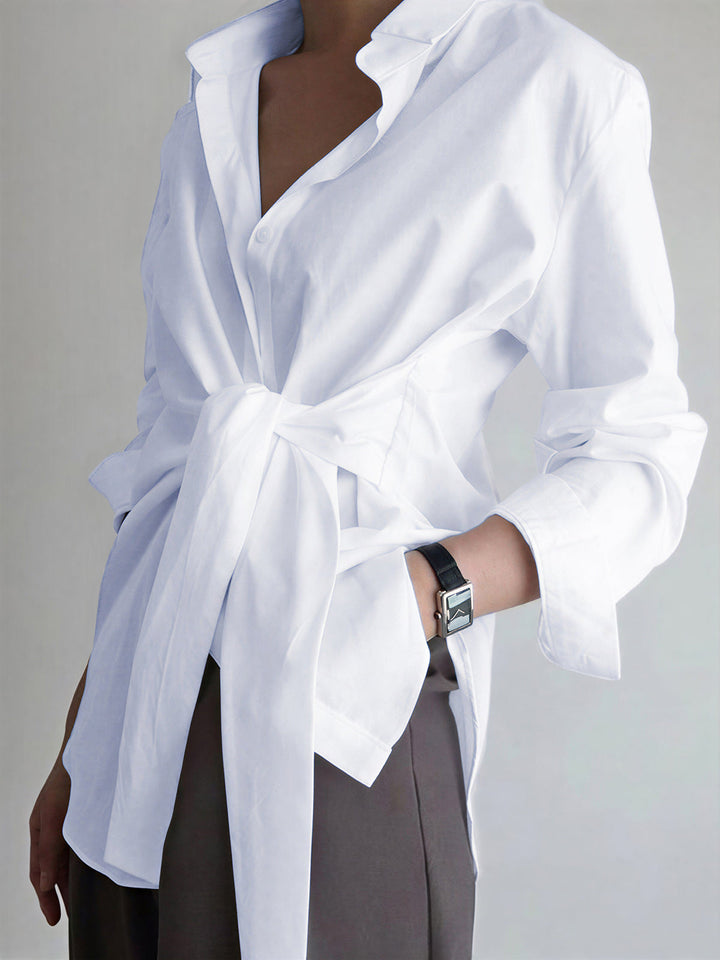 Valenne | Tie Waist Shirt