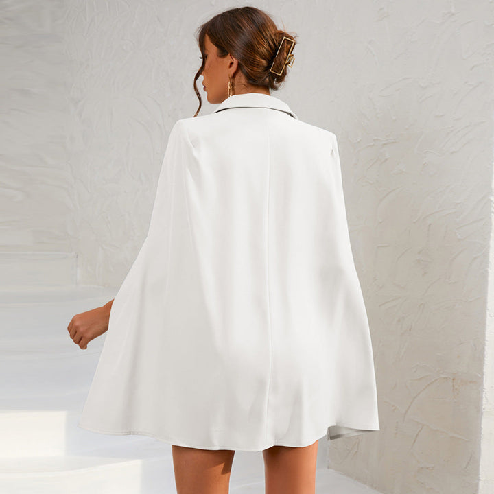 Thalia | Cape Blazer Mini Dress