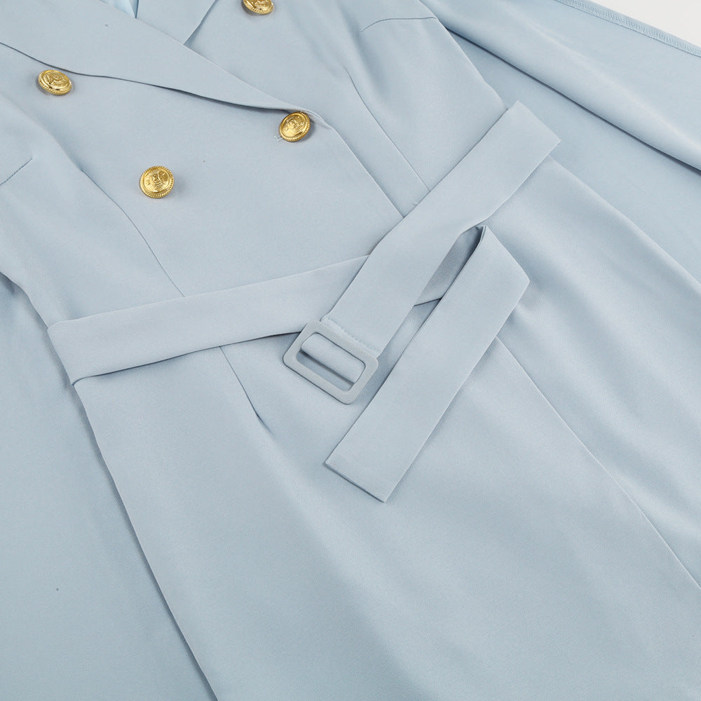 Thalia | Cape Blazer Mini Dress