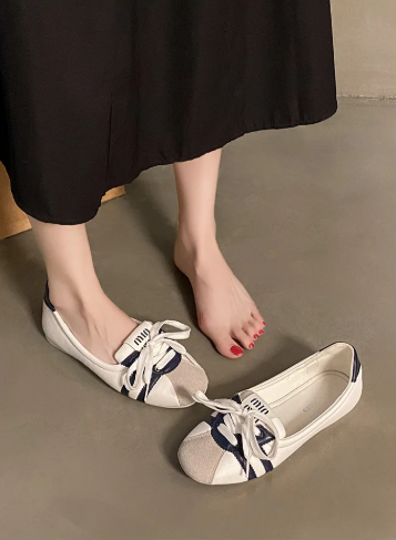 Bellisse | Lace-Up Ballet Flats