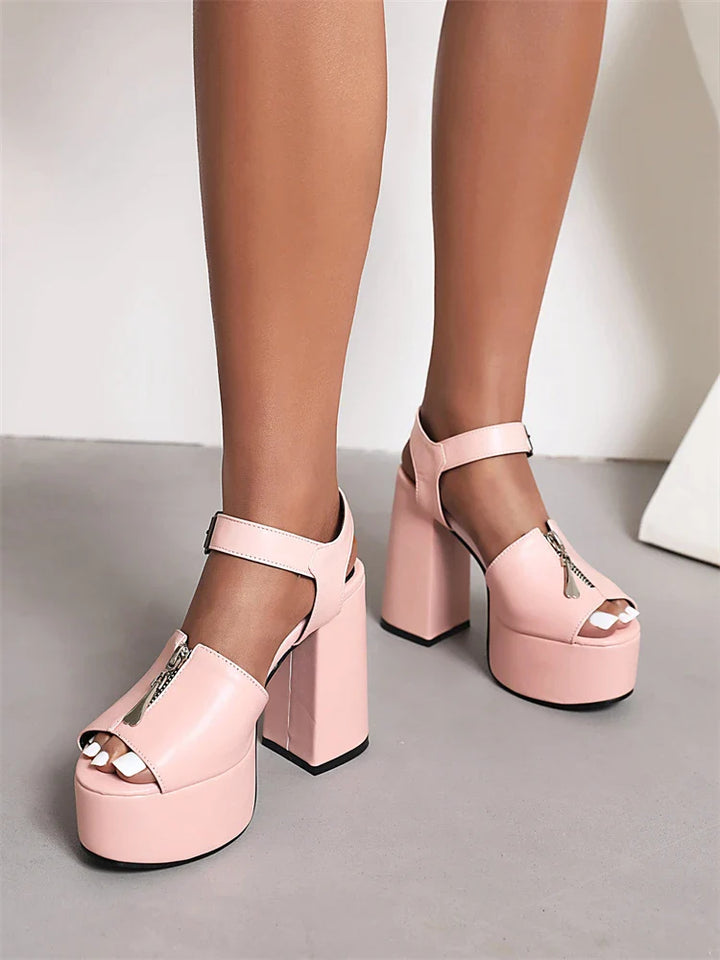 Cyra | Platform Heel Sandals