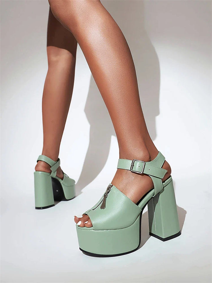 Cyra | Platform Heel Sandals